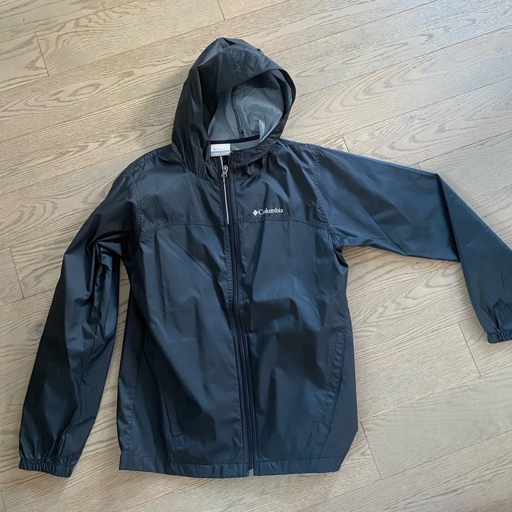 Columbia Black Rain Jacket